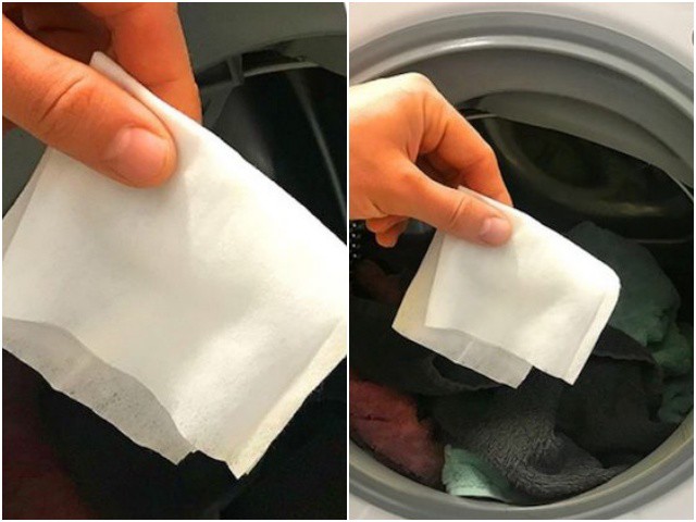 Cho khăn ướt vào máy giặt, bạn sẽ ngạc nhiên khi thấy thứ được lấy ra từ trong quần áo